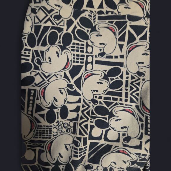 LuLaRoe Mickey Mouse Disney Leggings One Size - Picture 2 of 2